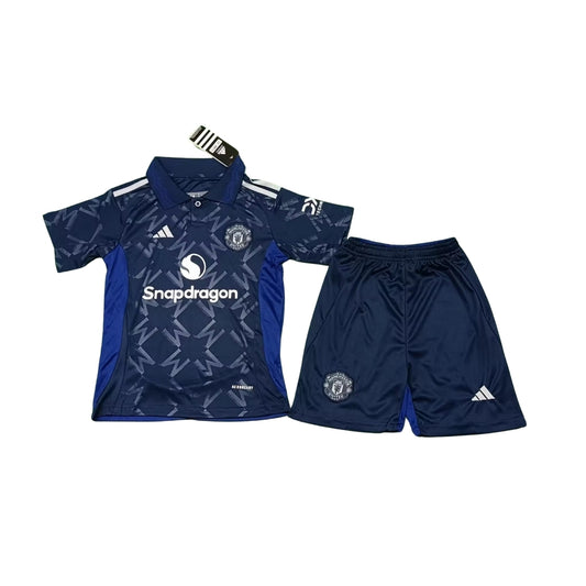 Manchester United Away Kid Combo 24/25